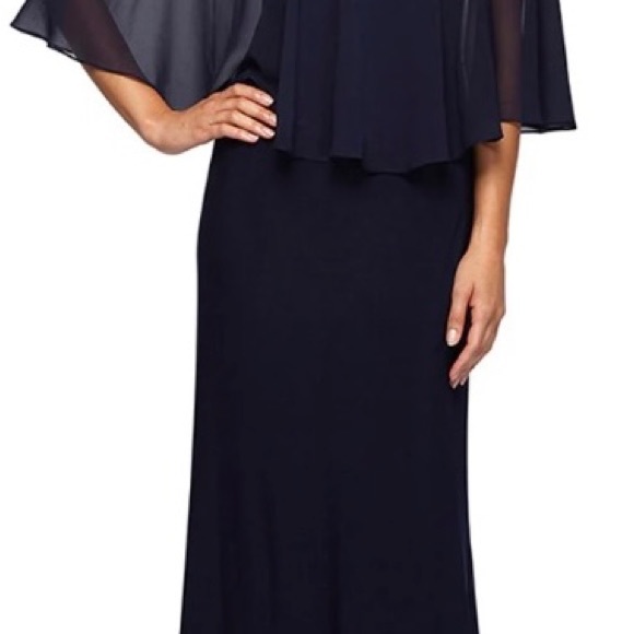 Cold Shoulder Gown - Picture 2 of 6